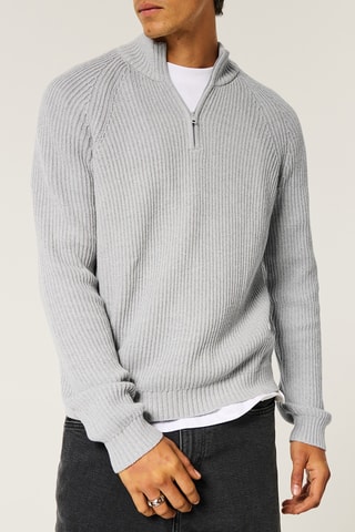 Pull - Gris clair chiné