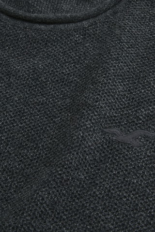 T-shirt relaxed - Noir chiné
