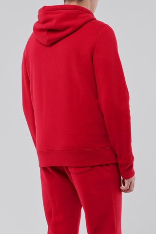 Sweat à capuche - Rouge