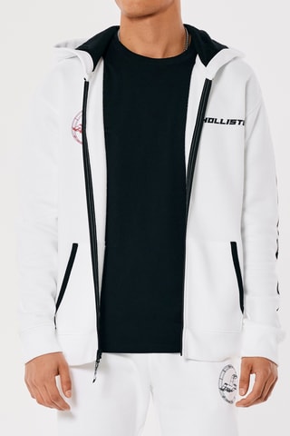 Sweat à capuche - Blanc