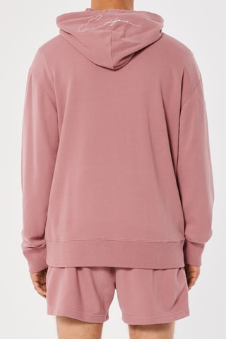 Sweat à capuche - Mauve