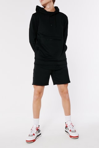 Sweat polaire à capuche - Noir