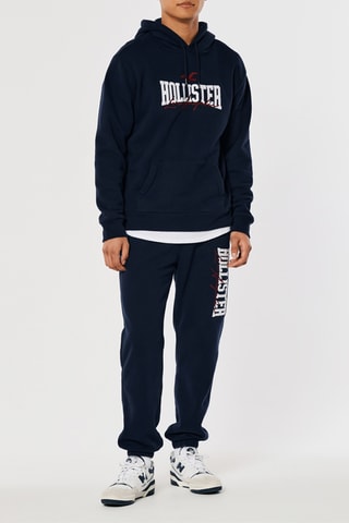 Sweat à capuche - Bleu marine