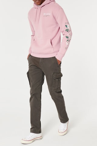 Sweat à capuche - Mauve