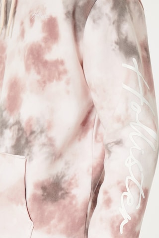 Sweat à capuche tie and dye - Marron clair