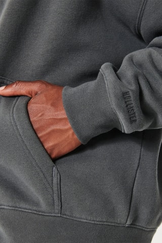 Sweat à capuche - Gris foncé