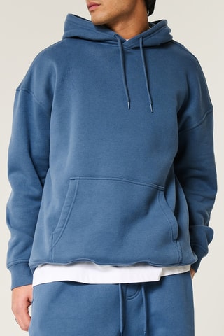 Sweat à capuche - Bleu marine