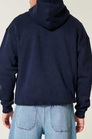 Sweat à capuche - Bleu marine