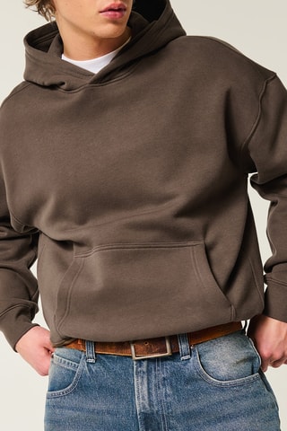 Sweat à capuche - Marron