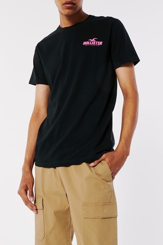 5 t-shirts - Noir, blanc et bleu roi