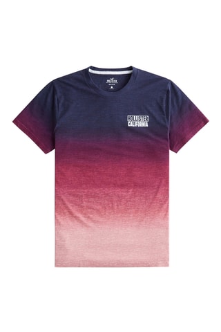 T-shirt dip and dye - Azul-marinho