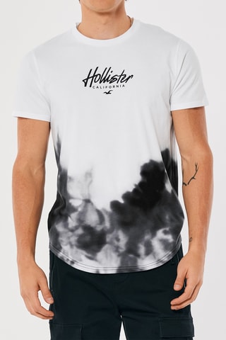 T-shirt tie and dye - Blanc et noir
