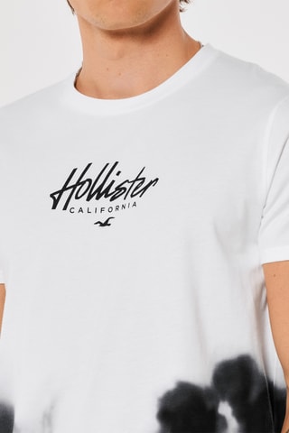 T-shirt tie and dye - Blanc et noir