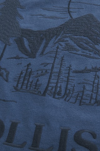 T-shirt relaxed - Bleu marine