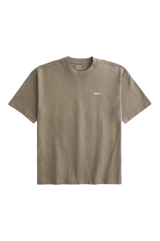 T-shirt boxy - Taupe