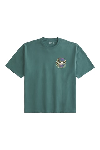 T-shirt baggy - Vert