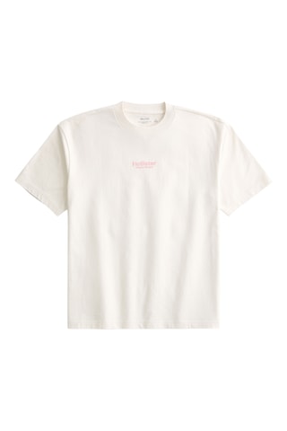 T-shirt boxy - Ecru