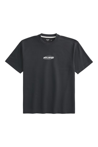 T-shirt boxy - Noir