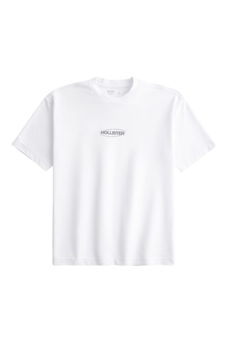 T-shirt boxy - Blanc
