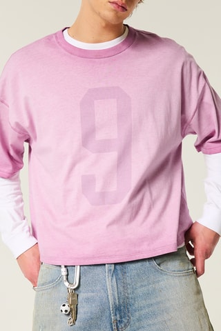 T-shirt baggy - Violet
