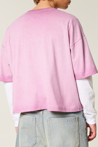 T-shirt baggy - Violet