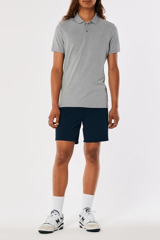 Polo - Gris clair chiné