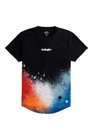 T-shirt tie and dye - Noir et blanc