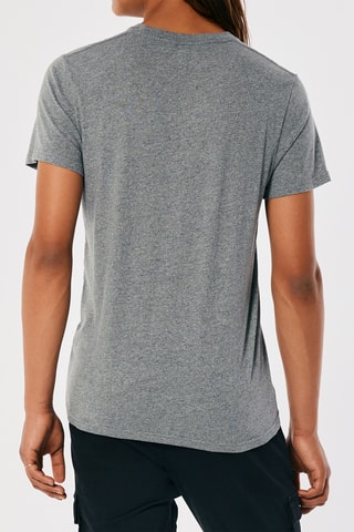 T-shirt - Gris clair chiné