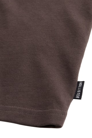 T-shirt relaxed - Marron