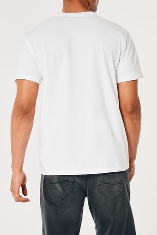 T-shirt relaxed - Blanc