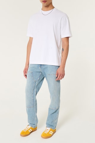 T-shirt boxy - Blanc