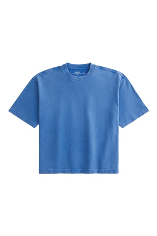 T-shirt boxy - Ciel