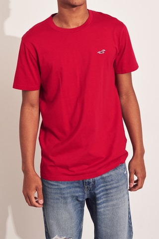 5 t-shirts - Rouge et noir