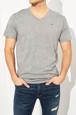 5 t-shirts - Blanc et rouge