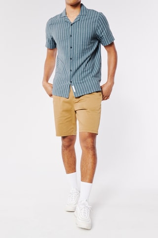 Chemise relaxed en lin - Bleu
