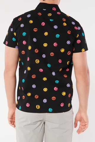 Chemise slim - Noir