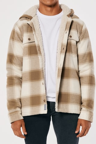 Veste à capuche - Beige