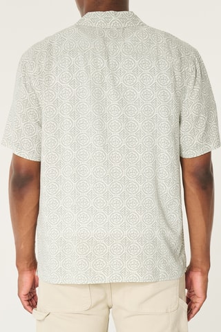Chemise boxy - Vert olive