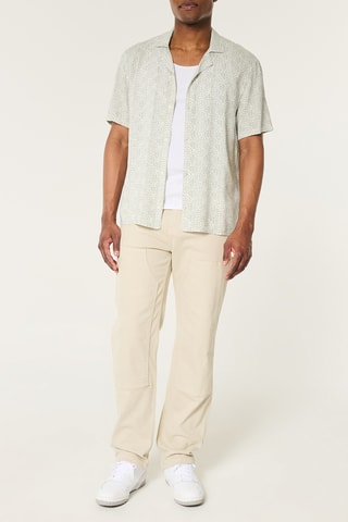 Chemise boxy - Vert olive