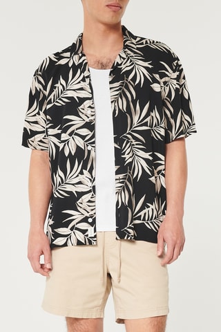 Chemise relaxed - Noir