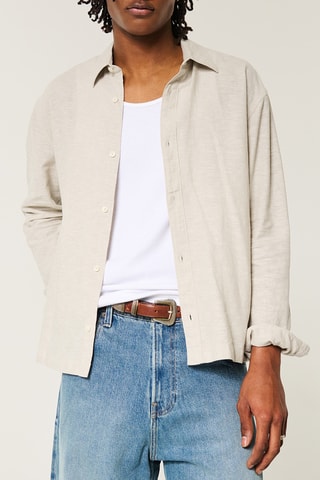 Chemise en lin - Beige