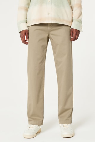 Chino straight - Beige foncé