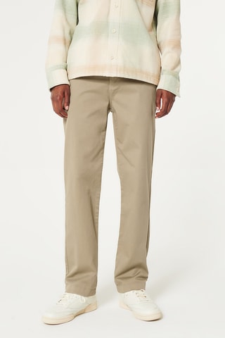 Chino straight - Beige foncé