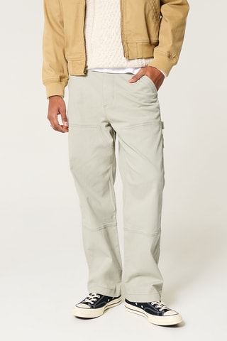 Pantalon baggy - Taupe clair