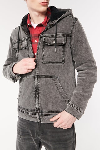 Veste en jean - Noir