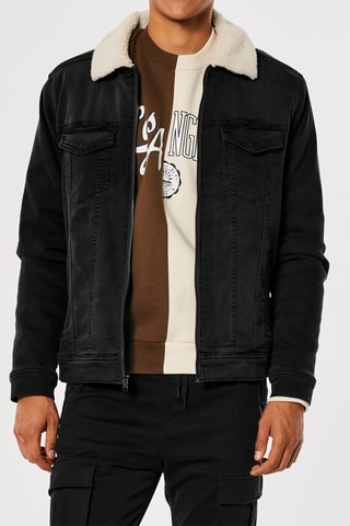 Veste en jean - Noir