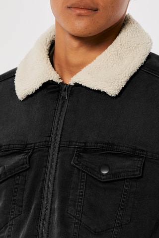 Veste en jean - Noir