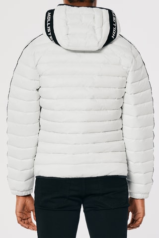 Doudoune à capuche - Blanc