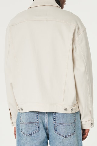 Veste en jean - Ecru