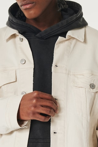 Veste en jean - Ecru